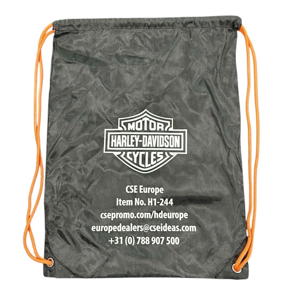 Harley-Davidson Nylon Drawstring Backpack - image 1